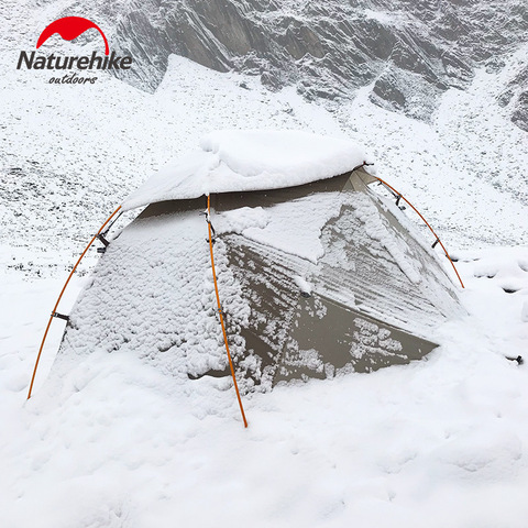 Naturehike – tente de Camping ultralégère Double résident Version Nebula 2, pour le vent, la pluie, le froid et le Blizzard sauvage, 2022 ► Photo 1/6