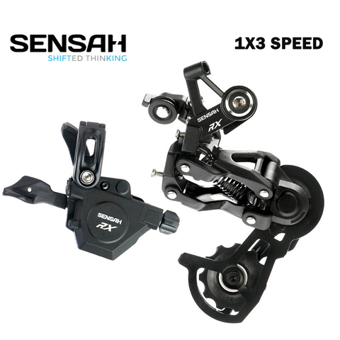 SENSAH RX 1x3 vitesses pour vélo pliant, vélo de route, BMX, compatible avec cassette 23T ► Photo 1/6