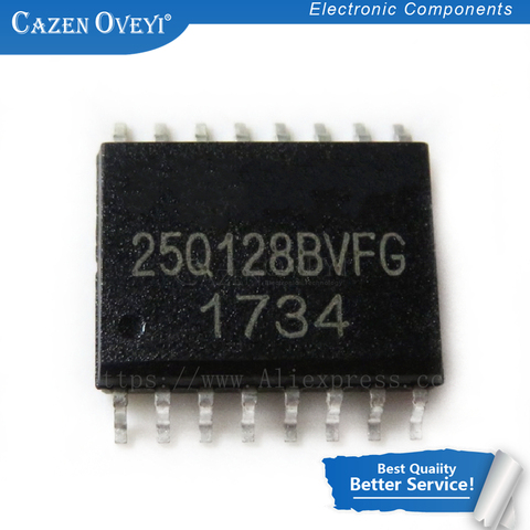 1 pcs/lot W25Q128 W25Q128BVFIG W25Q128BVFG SOP16 25Q128 En Stock ► Photo 1/1