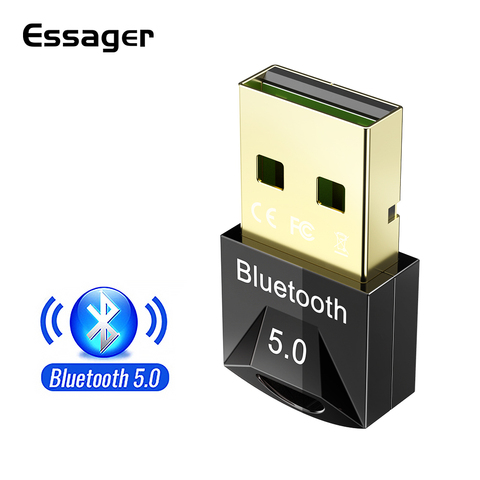 Essager – adaptateur USB sans fil Bluetooth 5.0, Dongle pour ordinateur, clavier, haut-parleur, récepteur Audio, transmetteur ► Photo 1/6