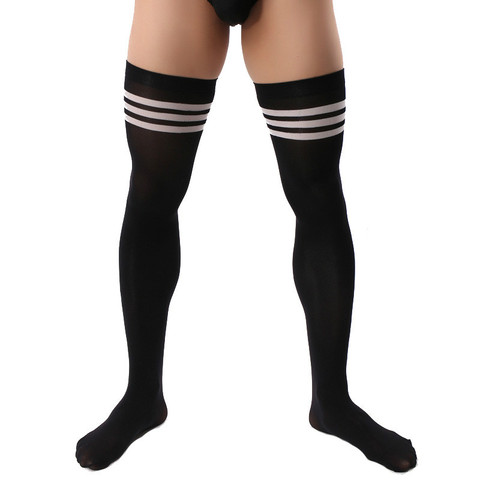 Chaussettes Tube pour hommes, cadeaux, costume de soirée exotique, bas de sport Sexy, robe d'affaires, bas formel pour hommes ► Photo 1/2