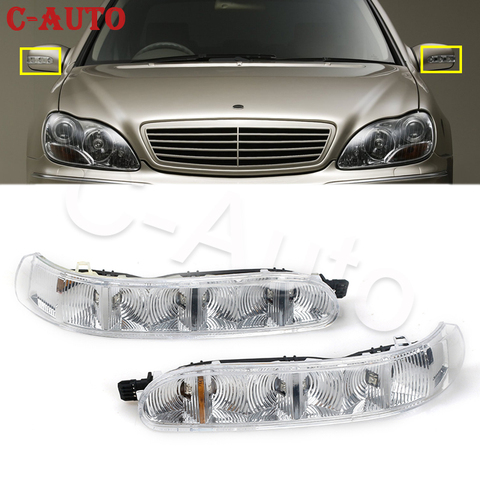 Clignotant de miroir de voiture, clignotant, pour mercedes-benz classe CL S W220/LED 215 – 2003, 2006 ► Photo 1/6