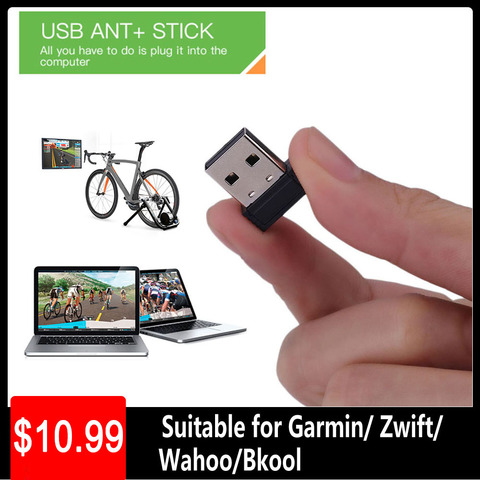 Mini fourmi + adaptateur de clé USB Dongle fourmi adaptateur de clé USB Portable pour Garmin pour Zwift pour Wahoo cyclisme Garmin Forerunner ► Photo 1/6