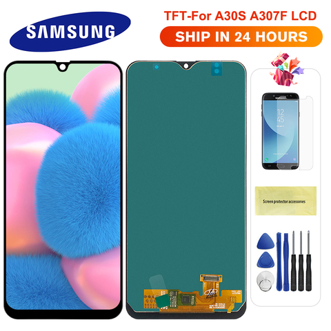 Bloc écran tactile LCD, pour Samsung Galaxy A30S A307 A307F A307G A307YN ► Photo 1/6