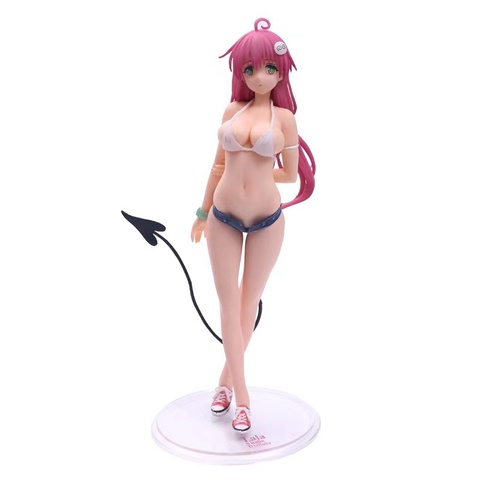 Anime Modifier D'aimer Ru Lala Satalin Deviluke Amarres Sexy PVC Nouvelle Sexy Modifier D'aimer Lala Figurnie À Collectionner Modèle ► Photo 1/6