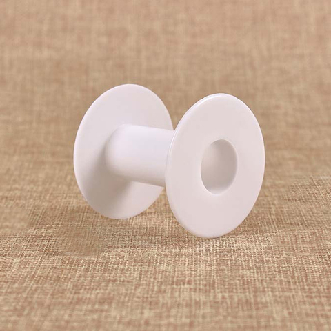 2 pièces 57x55mm bobines en plastique bobines de roue bobines bobine vide bobine rouleau d'enroulement de fil pour la maison toutes sortes de rubans de corde de dentelle ► Photo 1/6