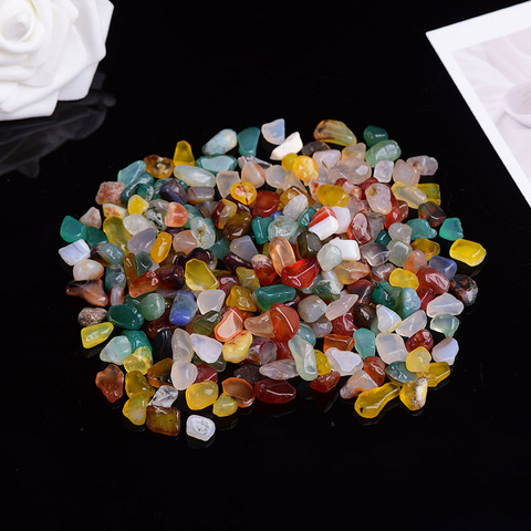 50g-100g Quartz naturel cristal blanc Mini roche minéral spécimen décor à la maison coloré pour Aquarium guérison pierre mode Simple ► Photo 1/6