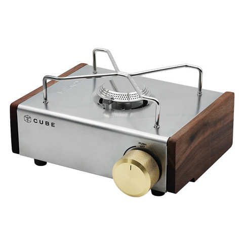 Theus wind – poêle à gaz KOVEA CUBE, accessoires décoratifs de parement en bois massif, cuisinière de camping en plein air, accessoires de bricolage ► Photo 1/6