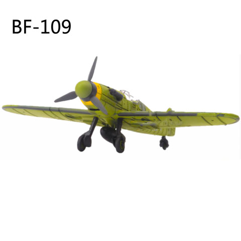 1/48 échelle BF-109 assembler combattant modèle jouets bloc de construction briques Flanker Combat avion Wolrd guerre couleur aléatoire ► Photo 1/6