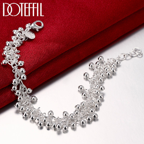 DOTEFFIL – Bracelet en argent Sterling 925 pour femmes, bijoux de fiançailles, de mariage, à la mode ► Photo 1/6