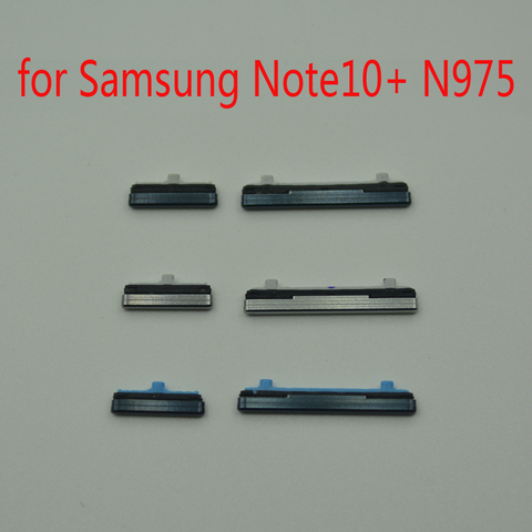 Bouton d'alimentation et de Volume pour Samsung Galaxy Note 10 Plus N975, boîtier d'origine, bouton poussoir On/Off, nouveau, Bixby ► Photo 1/1