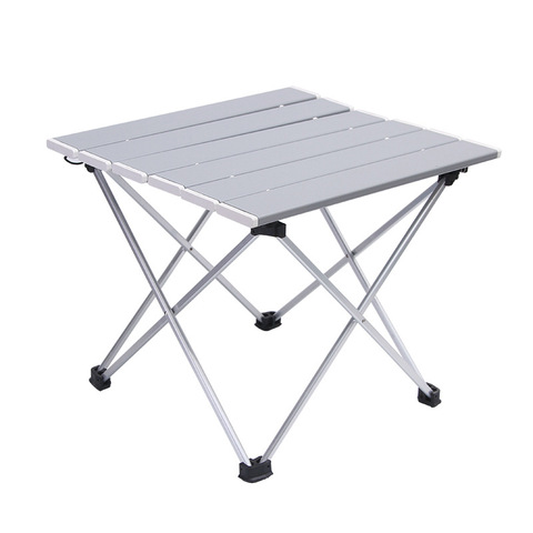 Table de Camping pliante, Portable en alliage d'aluminium, ultraléger, pour pique-nique ► Photo 1/5