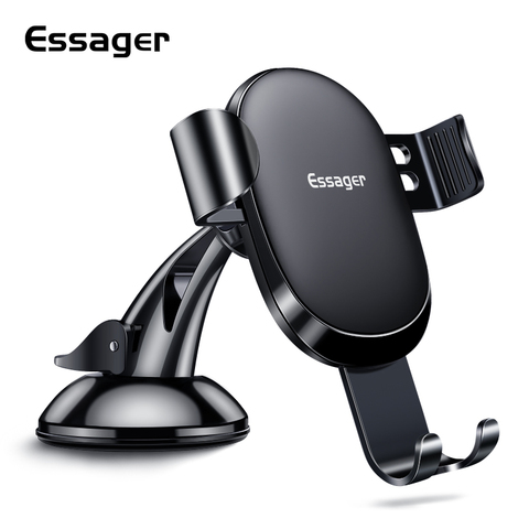 Essager gravité support de téléphone de voiture pour Samsung Xiaomi support de ventouse de montage universel pour téléphone dans la voiture support de support de téléphone portable ► Photo 1/6