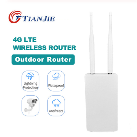 TIANJIE – routeur WiFi sans fil 4G/LTE, Port WAN/LAN, point d'accès pour carte Sim, point d'accès étanche, Dongle de Modem CPE ► Photo 1/6