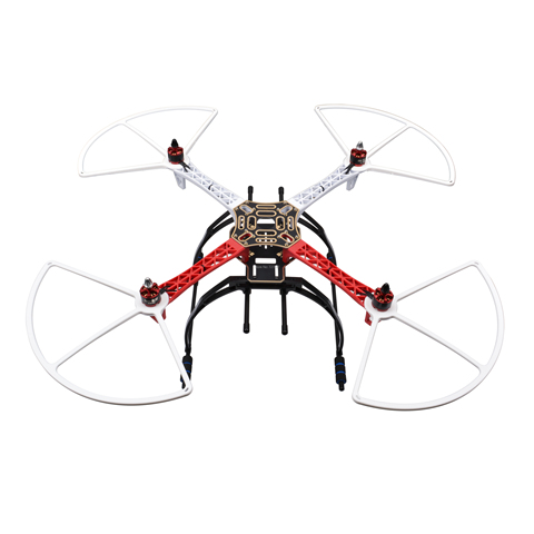 Drone F450 avec engrenage d'atterrissage, cadre 450mm, protection pour hélice pour RC MWC 4 axes RC multirotor quadrirotor Heli multi-rotor ► Photo 1/6