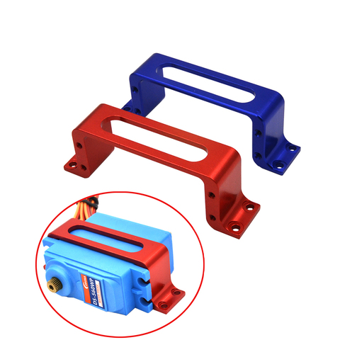 CNC en alliage d'aluminium Standard Servo moyen support de fixation Servo support cadre fixe aéronef sans pilote (UAV) à aile fixe ► Photo 1/4