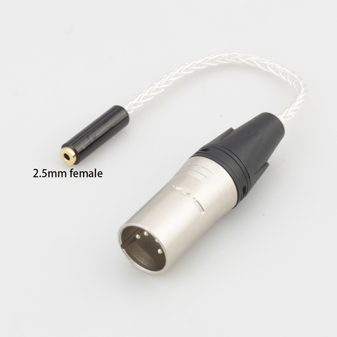 2022 4 broches XLR équilibré mâle à 2.5mm Trrs femelle câble équilibré casque Audio adaptateur pour Astell & kern Layla Astell & Kern Rosie ► Photo 1/6