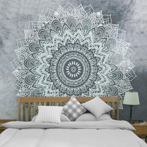 Mandala tapisserie tenture murale tapis décor à la maison pour salon chambre serviette de plage tapis muraux multifonctionnel cache-poussière ► Photo 1/5