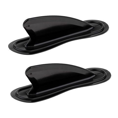 Aileron de Kayak noir de grande taille, 2 pièces, pour le suivi des brochettes ► Photo 1/6