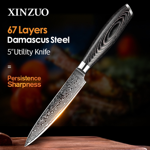 XINZUO couteau utilitaire 5 