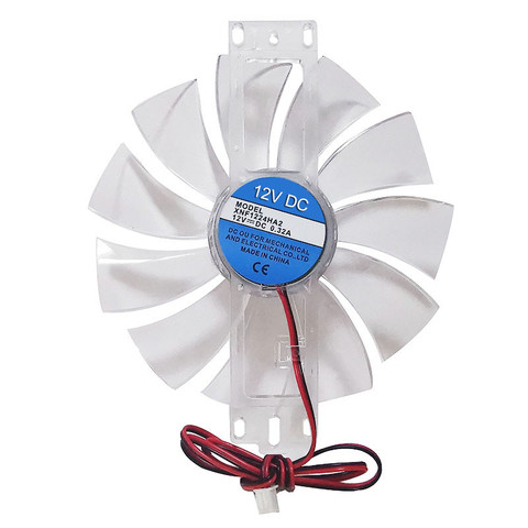 Ventilateur d'incubateur, Thermostat avec ventilateur, 12V DC, 0,35 a, de couleur transparente, pour couveuse domestique, accessoires pour l'élevage de la volaille ► Photo 1/5