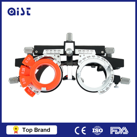 Utf-4880 Lentille D'essai Optique Cadre Entièrement Pd Réglable Universel Typetrial Lentille Cadre Réfraction Segments D'optométrie ► Photo 1/6