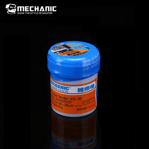 MÉCANO Soudure Pâte XG-50 Sn63/Pb37 BGA Pâte D'étain À Souder Flux Pour BGA Outils ► Photo 1/5