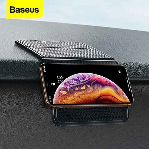 Baseus – tapis de voiture universel antidérapant, pour tableau de bord de voiture, pièces de monnaie de téléphone multifonctions, tapis collant en Gel, Gadget de voiture ► Photo 1/6