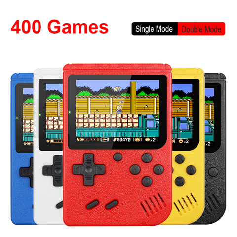 Mini console de jeu vidéo portable rétro 8 bits pour enfant, 3,0 pouces, LCD couleur, joueur de jeu avec 400 jeux intégrés ► Photo 1/6