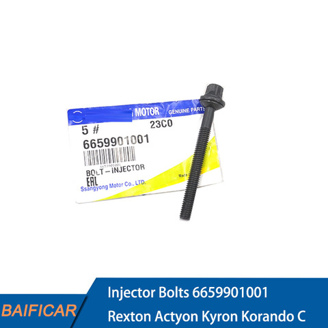 Baificar flambant neuf véritable injecteur boulons 6659901001 pour Ssangyong Rexton Actyon Kyron Korando C ► Photo 1/5