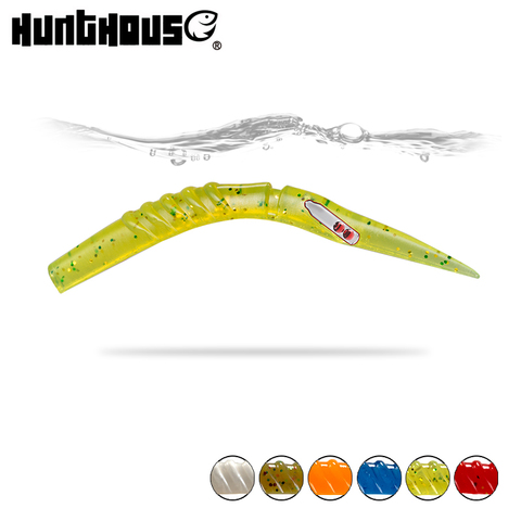 Hunthouse-leurre en Silicone souple, émet un son inspiré du serpent à sonnette, appât artificiel idéal pour la pêche au brochet ou au bar, matériau PVC, 115mm, 5.3g, LW231 ► Photo 1/6