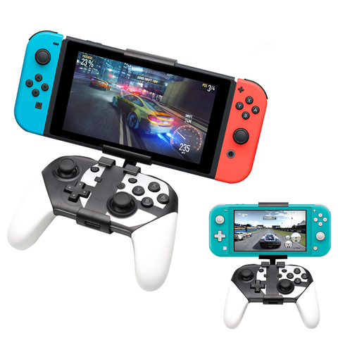 Support pour manette de jeu Nintendo Switch, poignée de fixation pour console ► Photo 1/6