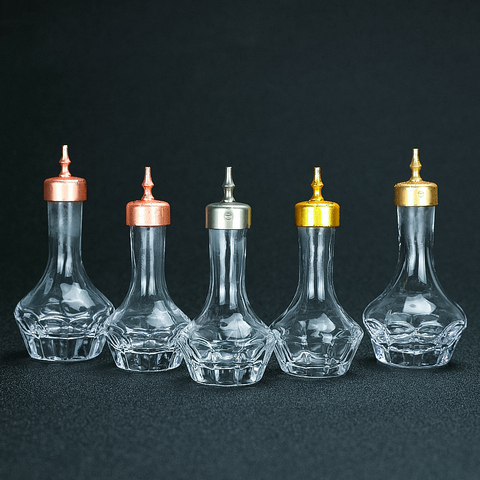 Bouteille en verre de 30ml/50ml, pour Cocktail ► Photo 1/6