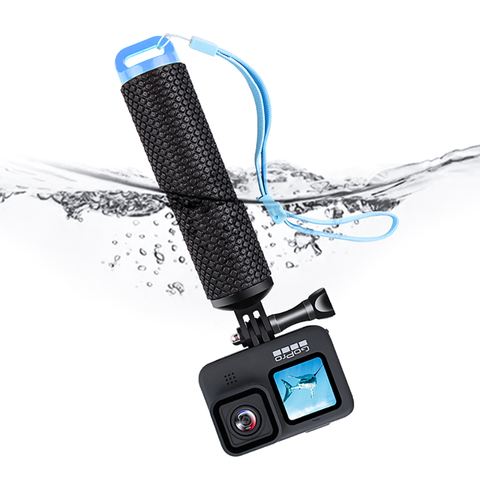 Eau flottante poignée poignée montage flotteur accessoires pour Go Pro Gopro Hero 9 8 7 6 5 4 Xiaomi Yi 4K SJ4000 caméra d'action ► Photo 1/6