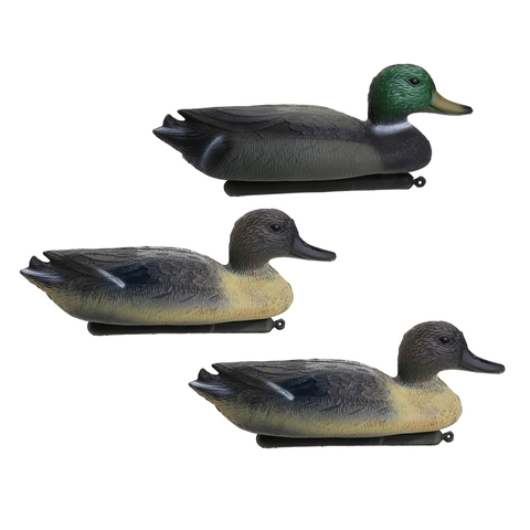 3 x leurres de canard flottant pour la chasse, appât décoratif de jardin ► Photo 1/6