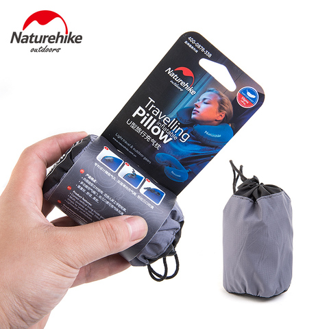 Naturehike – oreiller gonflable Portable en forme de U, coussin de voyage, protection du cou, avion ► Photo 1/6