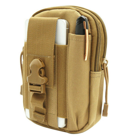 Sac de ceinture tactique militaire pour l'extérieur, pochette Molle pour téléphone portable ► Photo 1/6