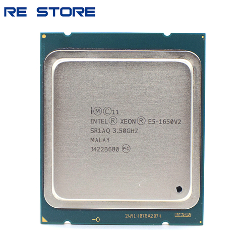 Intel Xeon E5 1650 V2 3.5GHz, 6 cœurs, 12 mo, prise Cache 2011, processeur d'unité centrale ► Photo 1/2