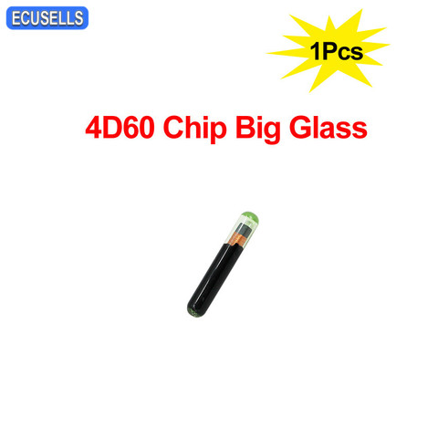 Puce de clé de voiture 4D ID60, transpondeur en verre 4D 60 4D60, grande puce de verre pour Ford Connect Fiesta Focus Ka Mondeo, rechange ► Photo 1/6