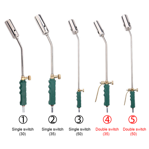 Pistolet à souder à gaz liquéfié, Support oxygène-acétylène Propane pour épilation, 35mm 50mm pour interrupteur simple ou Double ► Photo 1/6