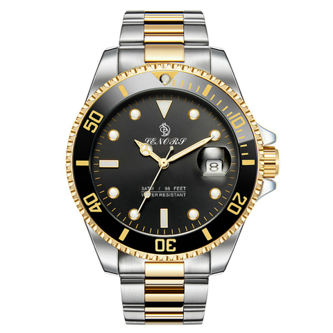 Marque de luxe hommes montres automatique noir montre hommes en acier inoxydable étanche affaires Sport mécanique montre-bracelet sous Mariner ► Photo 1/6