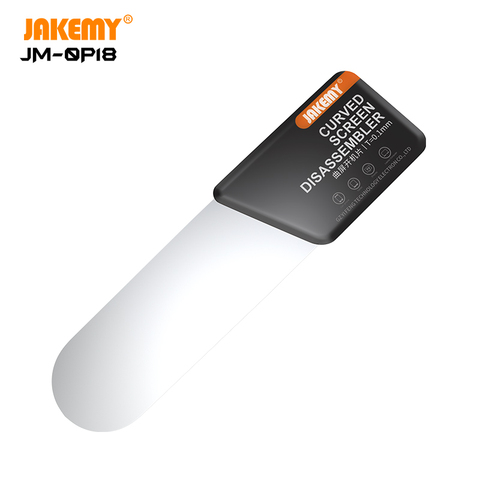 JAKEMY ouvre-écran incurvé Ultra fin Flexible, outil démontage en acier couteau d'ouverture pour téléphone portable de 0.1mm ► Photo 1/6