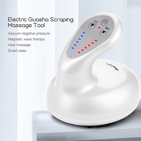 6 vitesses Rechargeable corps façonnage minceur masseur compresse chaude Guasha raclage Massage pression négative désintoxication Machine ► Photo 1/6