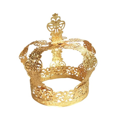 Couronne de décoration pour gâteau d'anniversaire, 1 pièce, luxueuse, princesse ► Photo 1/6