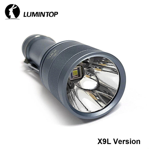 Lumintop-lampe-torche de Camping FW21 X9L, SBT-90 Lumens, 6500 EDC, batterie LED haute puissance et 21700, sans étape, éclairage à intensité réglable pour l'extérieur ► Photo 1/6