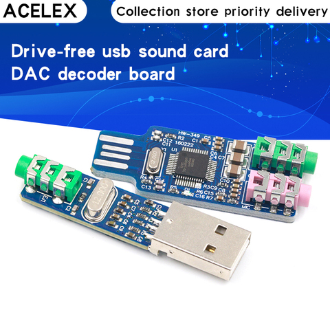 5V Mini PCM2704 USB DAC HIFI USB carte son USB puissance DAC décodeur Module de carte pour Arduino framboise Pi 16 Bits ► Photo 1/6