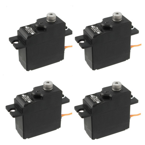 4 pièces JX Servo PDI-1181MG 17g numérique engrenage en métal Mini fer noyau Servo 3.5KG pour RC véhicule voiture hélicoptère avion Robot pièces ► Photo 1/6