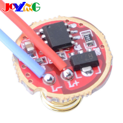 JYL3007 carte de Circuit imprimé à LED accessoires de torche de puissance 17MM 5W Q5 T6 U2 L2 plaque de pilote avec fonction de mémoire ► Photo 1/2