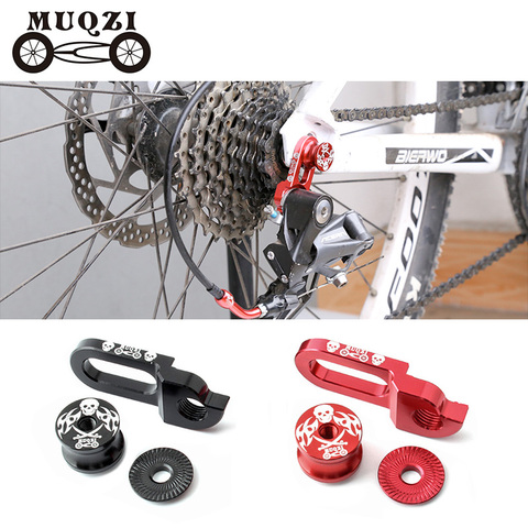 MUQZI vélo cadre arrière dérailleur cintre Extension queue crochet cintre 99% universel Extender adaptateur vtt route vélo pièces ► Photo 1/6