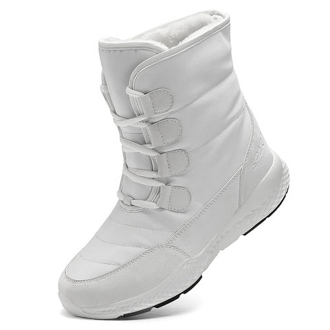 TUINANLE femmes bottes hiver blanc neige botte Style court résistance à l'eau supérieure antidérapante qualité peluche noir Botas Mujer Invierno ► Photo 1/6